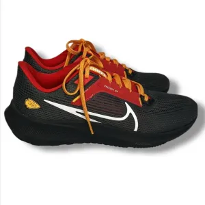 Kansas City Chiefs Nike Anthracite Zoom Pegasus 40 Shoes Mens 10 Womens 11.5