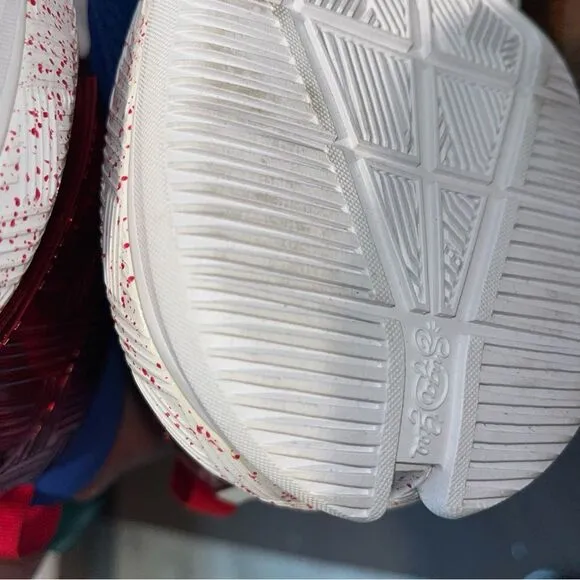 Kansas Jayhawks Team Issued Blue White Damian Lillard 2 Shoes Athletics Program