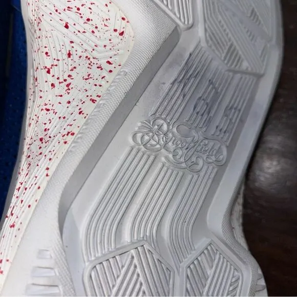 Kansas Jayhawks Team Issued Blue White Damian Lillard 2 Shoes Athletics Program