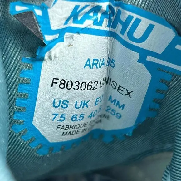 Karhu Aria 95 Marathon Pack 2 Men's Sneakers US 7.5 Dazzling Blue Gray Shoes