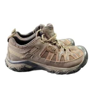 Keen Targhee Mens 8 Brown Vent Low Top Trail Hiking Shoes Boots 1018577