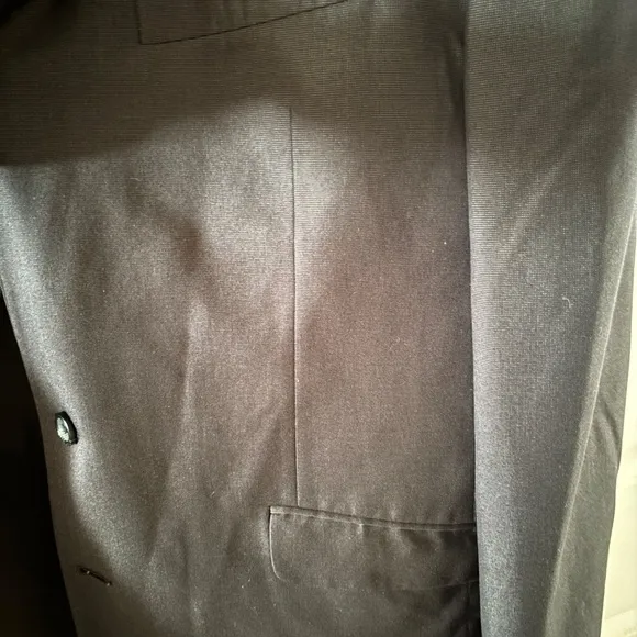 Kenneth Cole Reaction Black Blazer Size 46L