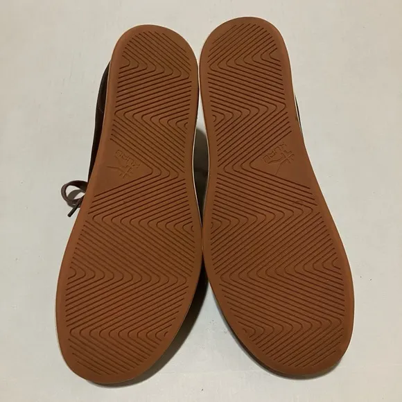 Kuru Mens Size 9.5 Medium Roam Brown Leather Classic Court Sneaker Shoes
