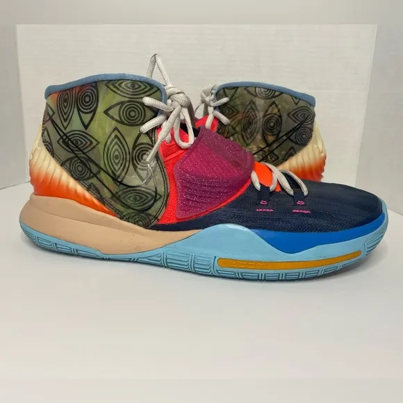 Kyrie Irving Kyrie 6 Nike Shoes Heal The World 2019 Men’s Size 12 Barely Used
