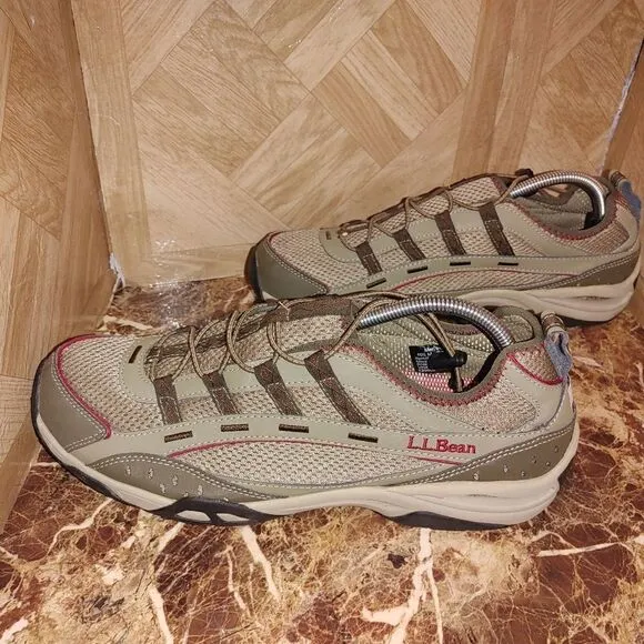 L.L Bean men's Trail model 4 260974 hiking shoe's brown size 10.5.     0057