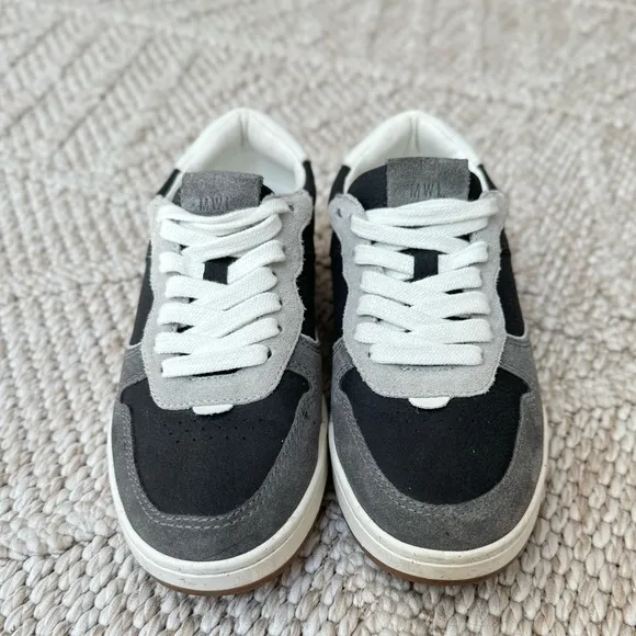 Madewell Court Sneakers in Dark Colorblock Nubuck and Suede women size 7,5