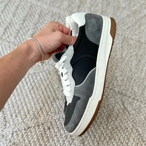 Madewell Court Sneakers in Dark Colorblock Nubuck and Suede women size 7,5