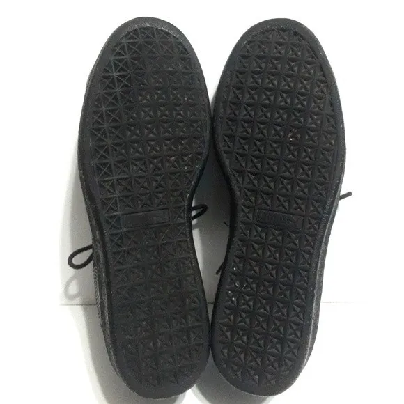 Meek Mill Dream Chaser Black Quilted Leather Men's Sneakers US 7.5