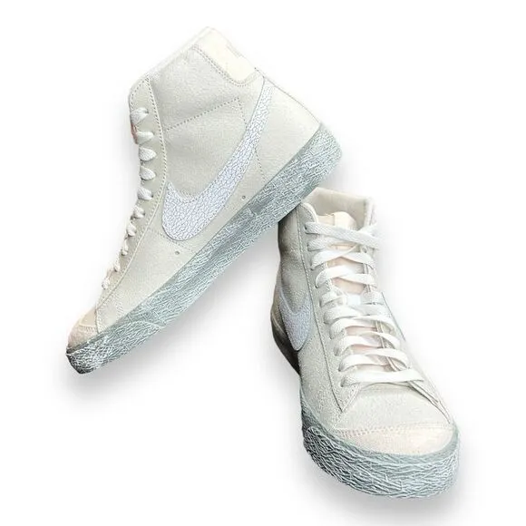 Men Nike Blazer Mid '77 SE Sneaker Shoe Summit White Size 7.5 DV0797-100