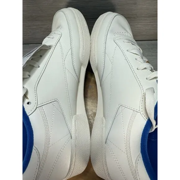Men Reebok Club C 85 Tennis Shoes Sneakers Size 11 Chalk White Blue IE9388