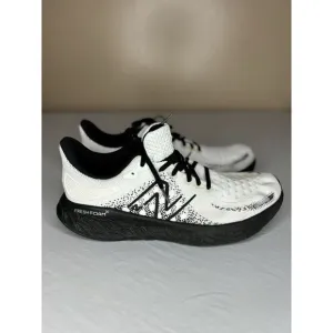 Mens 12.5 New‎ Balance FreshFoam X 1080 V13 White Black Running Shoes M1080X12