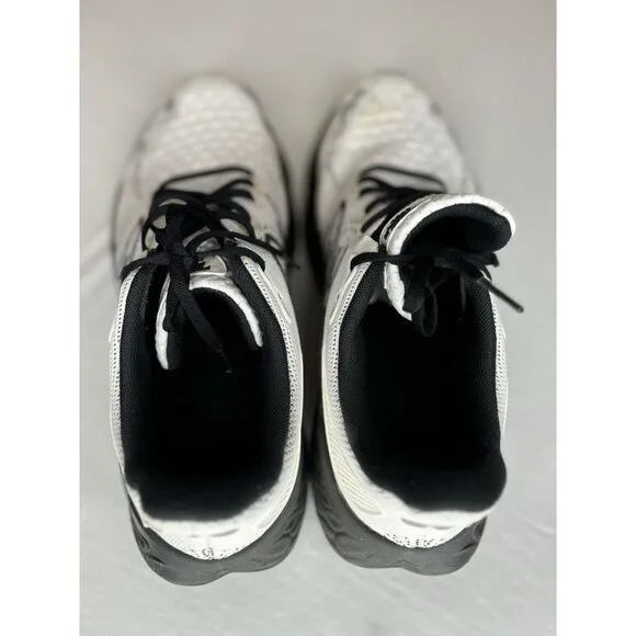 Mens 12.5 New‎ Balance FreshFoam X 1080 V13 White Black Running Shoes M1080X12