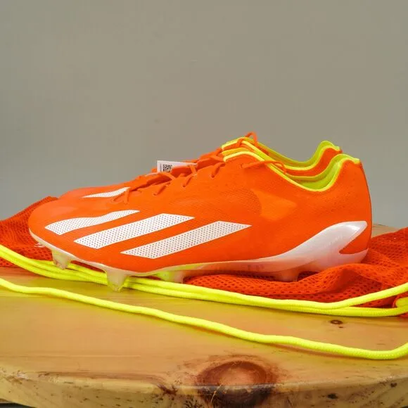 Mens 4.5 / Womens 5.5 - Adidas X Crazyfast  FG Firm Soccer Cleats Energy Citrus