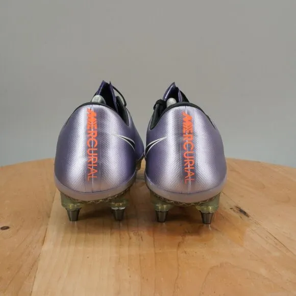 Mens 7.5 / Womens 9 - Nike Mercurial Vapor 10 SG Soccer Cleats Metallic Purple
