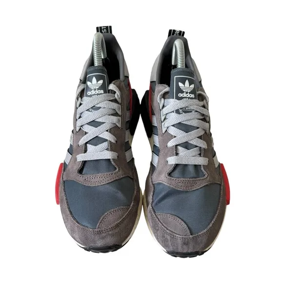 Men's Adidas Boston Super R1 Running Tennis Shoes in Cool Grey 7
