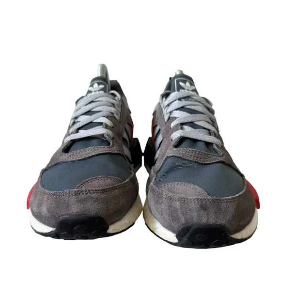 Men's Adidas Boston Super R1 Running Tennis Shoes in Cool Grey 7