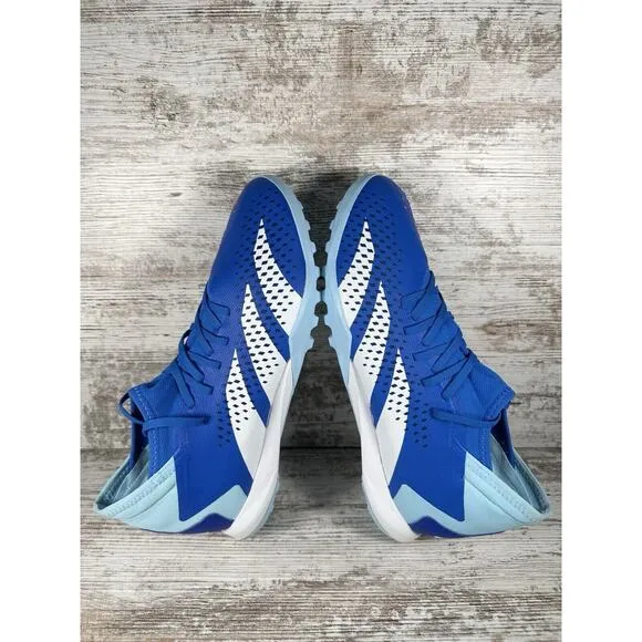 Mens Adidas Predator Accuracy. 3 TF Blue Soccer/Football Shoes Sz 10.5 TRIED ON!