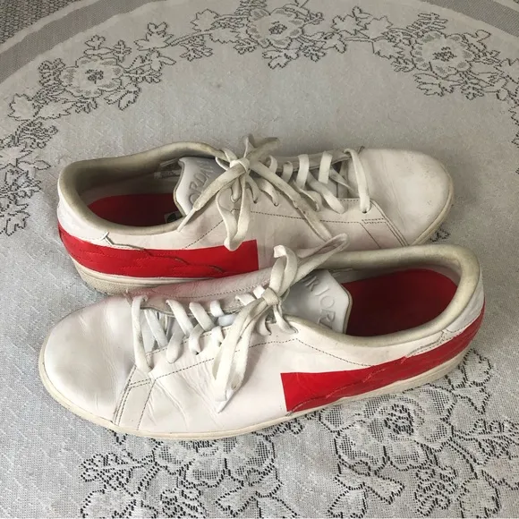 Men's Air Jordan 1 Centre Court &quot;Banned&quot; Low Profile Sneaker. Size 14