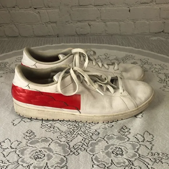Men's Air Jordan 1 Centre Court &quot;Banned&quot; Low Profile Sneaker. Size 14