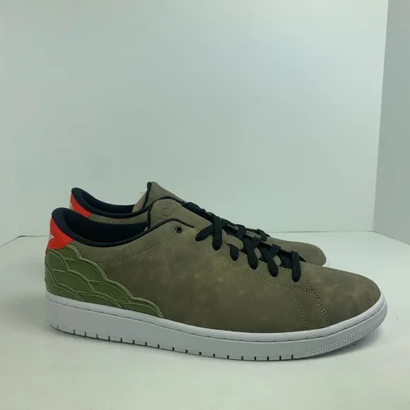 Men's Air Jordan 1 Centre Court Basketball Shoes, DJ2756 300 Multi Sizes OiGreen