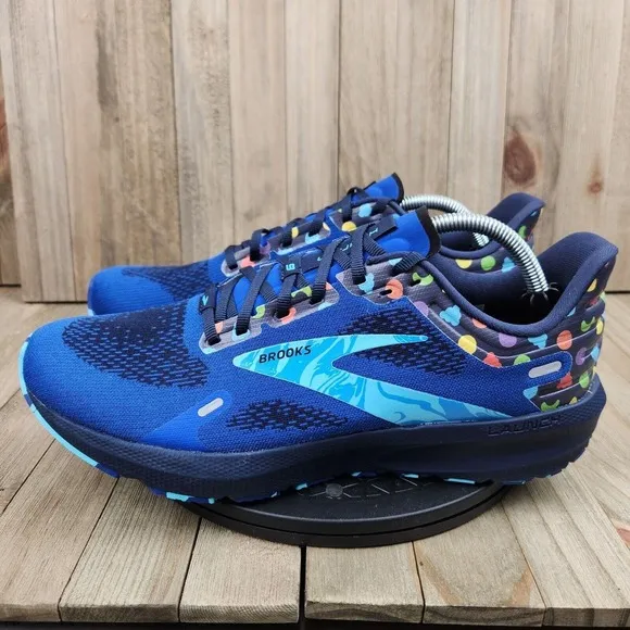 Mens Brooks Launch 9 Bowl O Blue Size 12 Road Running Shoes