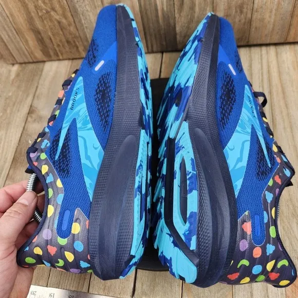 Mens Brooks Launch 9 Bowl O Blue Size 12 Road Running Shoes