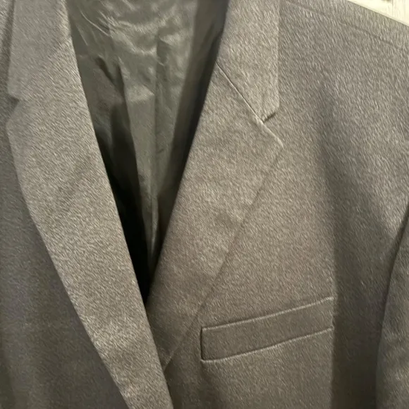 Men's Calvin Klein Charcoal Dress Coat Size XL
