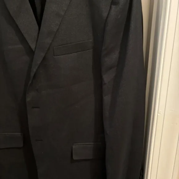 Men's Calvin Klein Charcoal Dress Coat Size XL