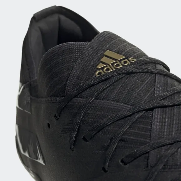 MEN'S NEMEZIZ 19.2 FG CLEATS - UTILITY BLACK - size 9.5
