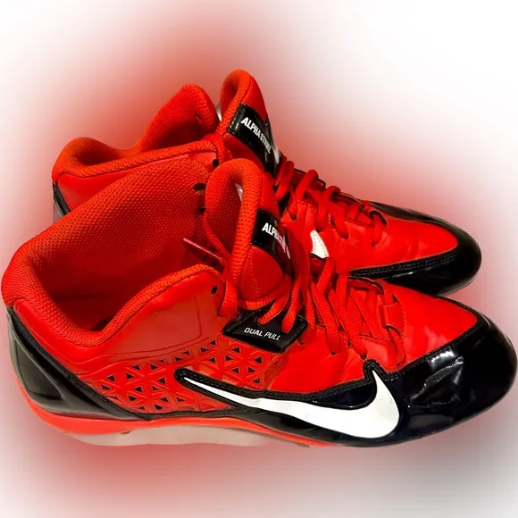 Men’s Nike Alpha Strike Football Softball Sport Cleats sz: 12 Athletic Shoes