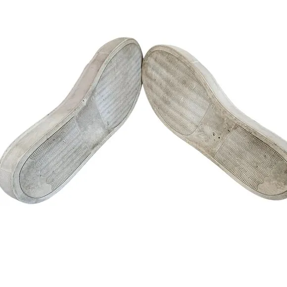 Men's Pastori Blue Suede Slip Ons, Size 8 1/2
