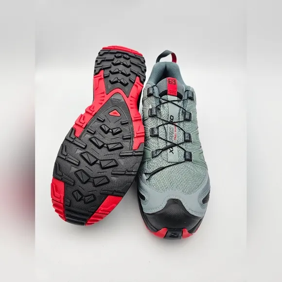 Men's Salomon XA Pro 3D GTX Trail Running Shoes Lead Black Cherry 145464