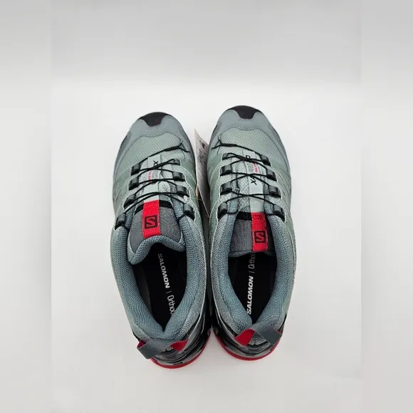Men's Salomon XA Pro 3D GTX Trail Running Shoes Lead Black Cherry 145464