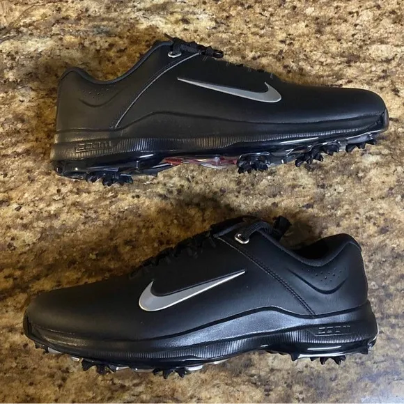 Men’s Size 10 Wide Nike Air Zoom Tiger Woods 20 Black Golf Shoes CI4509-001 New