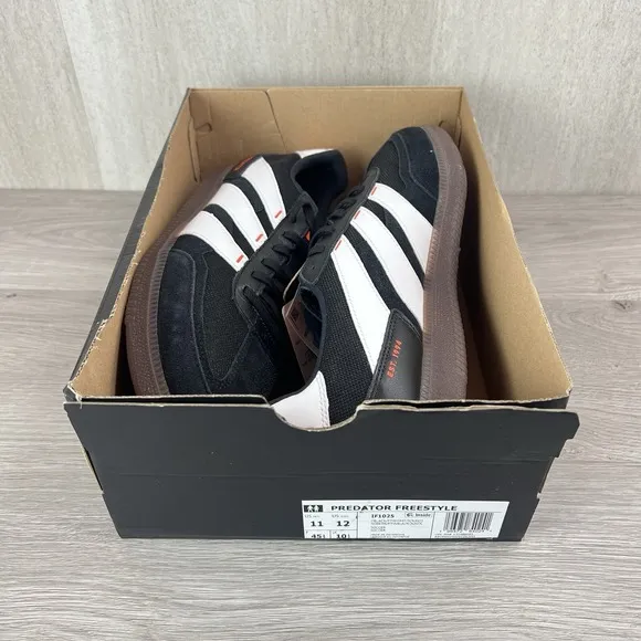 Men's Size 11 Adidas Predator Freestyle 1994 Soccer Football Shoes IF1025 Black