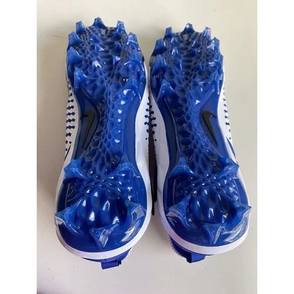 Men’s Sz 13 Nike Alpha Menace Pro 2 Mid Football Cleats BV3945-101 Team Royal