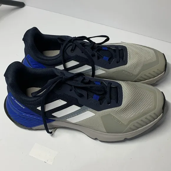 Men's TERREX Soulstride Trail Running Shoes, Size US 10.5, Blue/Grey, NWOT