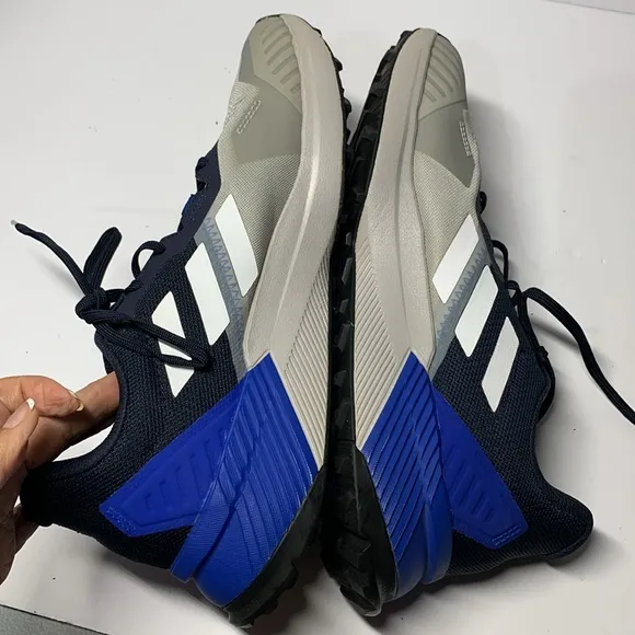 Men's TERREX Soulstride Trail Running Shoes, Size US 10.5, Blue/Grey, NWOT