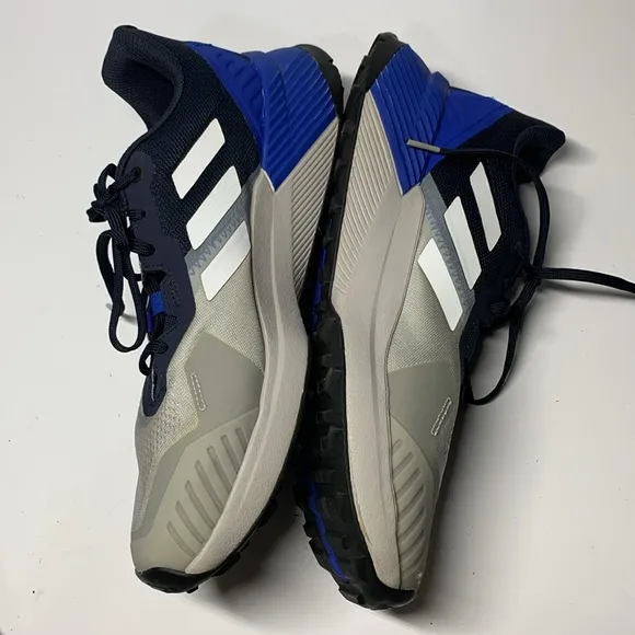Men's TERREX Soulstride Trail Running Shoes, Size US 10.5, Blue/Grey, NWOT