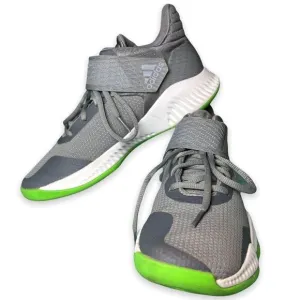 Mens Adidas Explosive Bounce Basketball Grey Lime Green Shoes 6