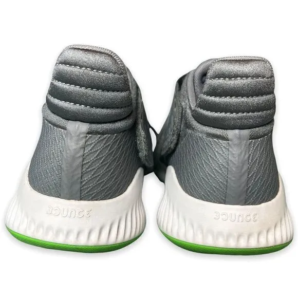 Mens Adidas Explosive Bounce Basketball Grey Lime Green Shoes 6