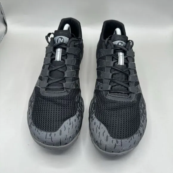 Merrell Trail Glove 5 Barefoot 2 Men’s 10.5 Running Shoes Athletic Black J62283