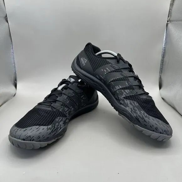 Merrell Trail Glove 5 Barefoot 2 Men’s 10.5 Running Shoes Athletic Black J62283
