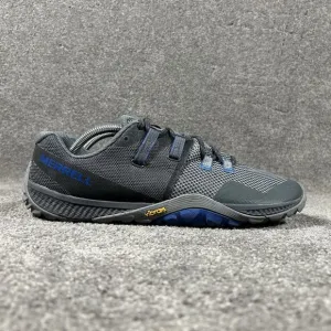 Merrell Trail Glove 6 Trail Running Hiking Shoes Gray Blue J135387 Men’s Sz 11.5