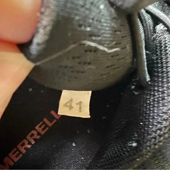 Merrell Trail Running Water Shoes Unisex European Size 41 Black GUC
