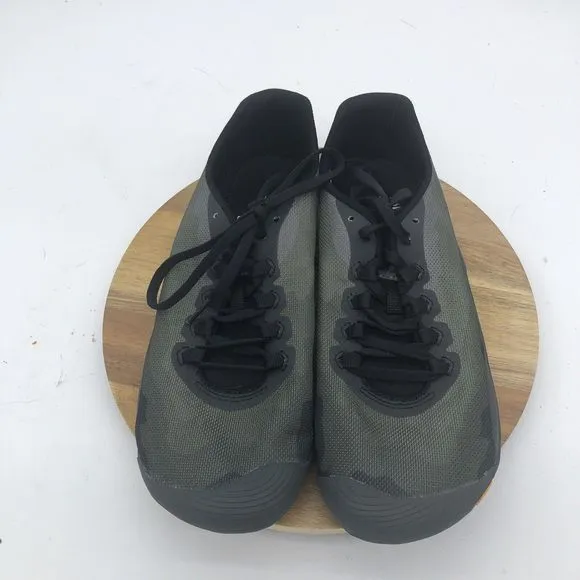 Merrell Vapor Glove 4 Barefoot Shoes Mens 8 Green Camo Minimal Hiking Trail Run