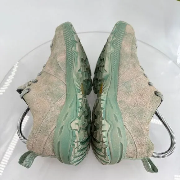 Merrell MQM Ace LTR FP 1TRL Trail Running shoes Women's Size 9.5 Green Leather