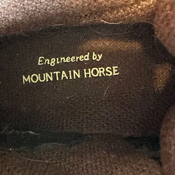 Mountain Horse Steel Boots Size 7 Western Steel Rider Technical Ridingwear
