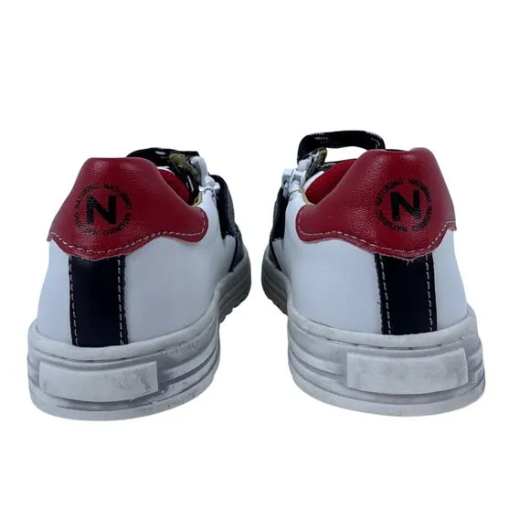 Naturino Little Kid Hess Sneaker Shoes Patriotic Stars Red White Blue SZ EU 28