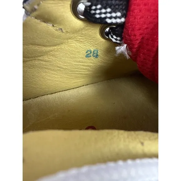 Naturino Little Kid Hess Sneaker Shoes Patriotic Stars Red White Blue SZ EU 28